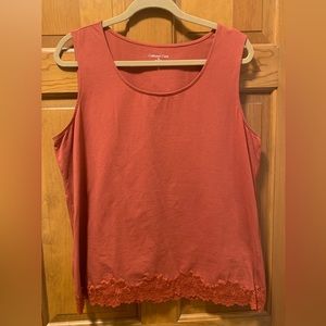 ⭐️Coldwater Creek Sleeveless Top Size 1X